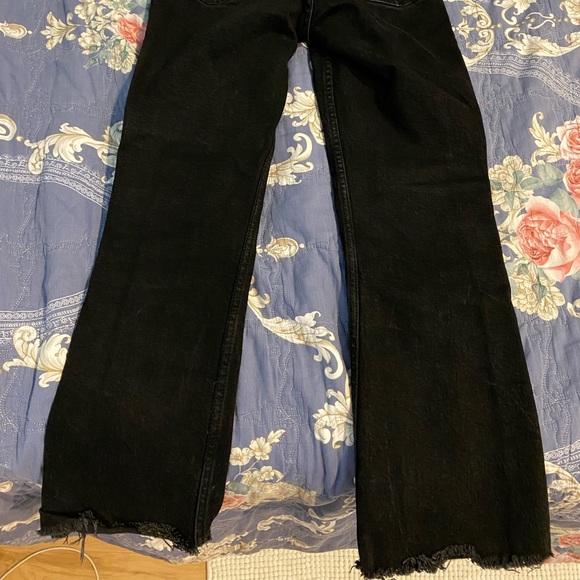 Black Zara jeans size 4 - skinny flare - Picture 2 of 3